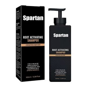 Spartan Root Activator Shampoo, 200 ML Spartan Shampoo, Natural Formula for Men